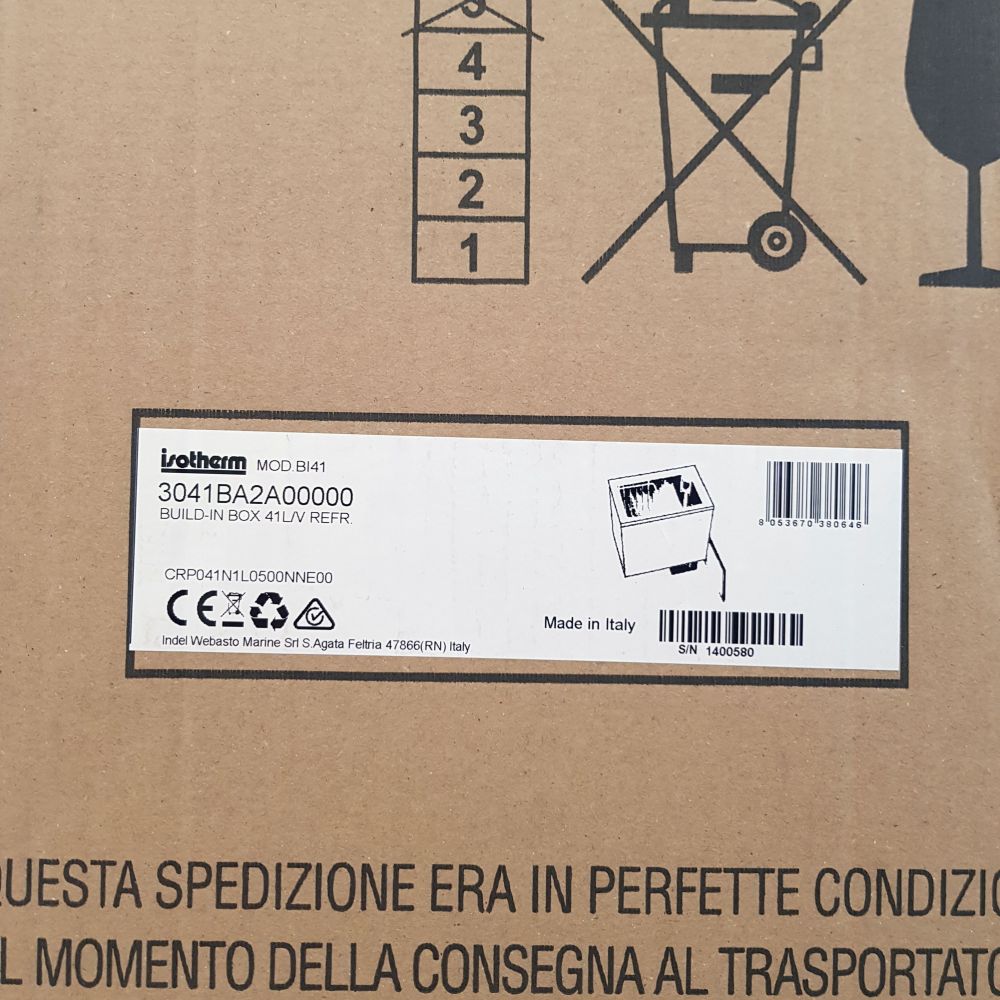 Автохолодильник BUILD-IN BOX 41L/V REFR.