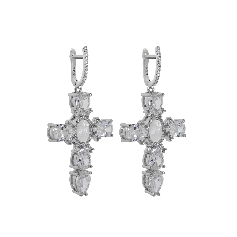 Серьги Мария – Серебро
