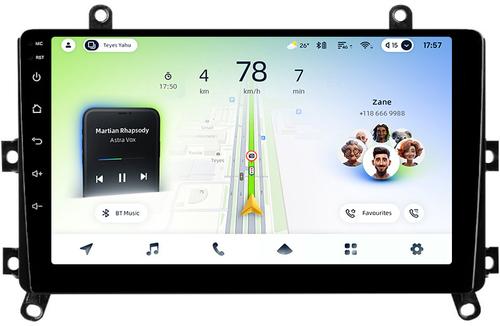 Магнитола для Toyota Highlander 4 2019-2024+ (ШГУ 8") - Teyes CC4L-DTS монитор 9" IPS, Android 14, Быстрая, Snapdragon 662, CarPlay, 4G SIM-слот