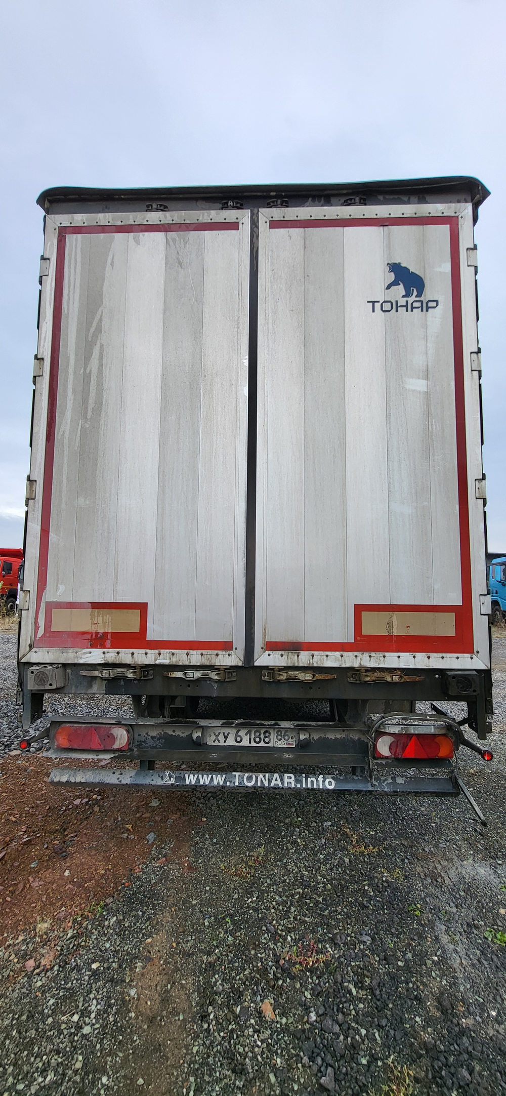 Тонар 9888* Полуприцеп шторный 9888