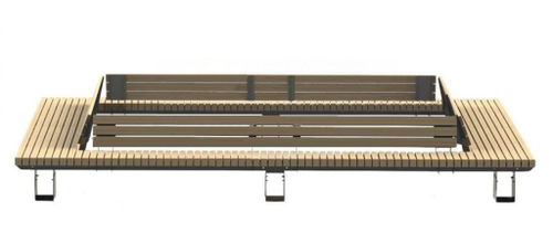 Скамейка вокруг дерева Stand