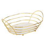 SATOSHI Кантри Корзина для фруктов 28,5х10х19,5см, сталь, акрил