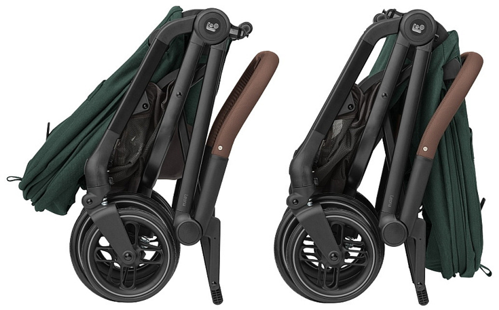 Детская коляска Maxi-Cosi Leona2 Oria 3 в 1 с автокреслом CabrioFix Select grey 1204403110 Twillic Green/1507029110 Select Grey