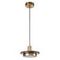 Подвесной светильник Escada 10260/1 LED*12W Brass/Brown marble