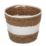 Кашпо плетеное тм INBLOOM, 20х15х17см, бумажный жгут