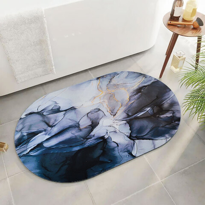 Коврик диатомитовый овал 50*80см Roomis G-1