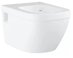 Унитаз подвесной Grohe EURO CERAMIC 39554000 безободковый, с крышкой микролифт