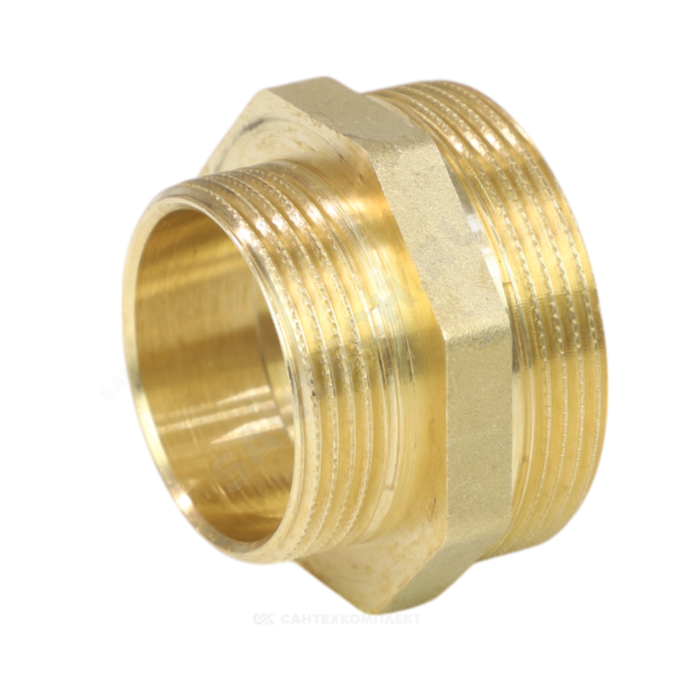 Ниппель латунь переходной Ду 20х15 (3/4"х1/2") НР LD LD.65.503.2015