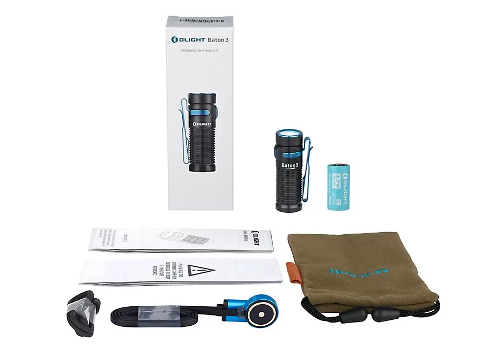 Фонарь Olight Baton 3 Black [121875]