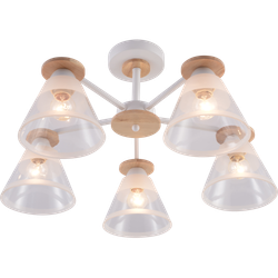 Люстра Rivoli Theothila 9177-305 5 х Е27 60 Вт модерн