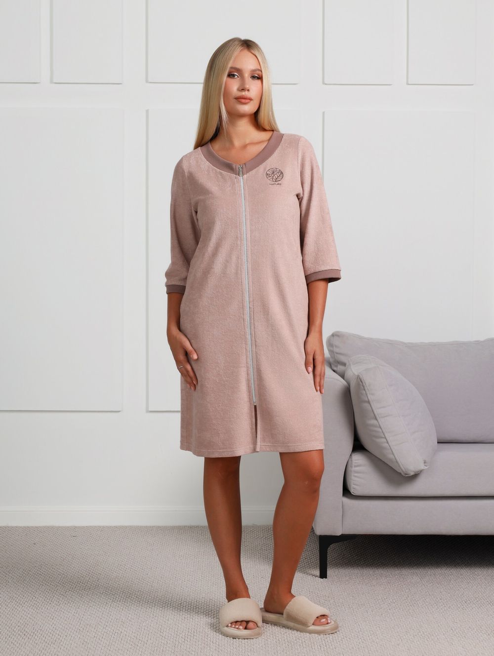 Халат Дейли Виотекс БЕЖЕВЫЙ