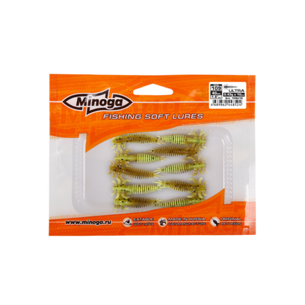 Силиконовая приманка ULTRA 1,6"(10шт) 40мм, цвет 109