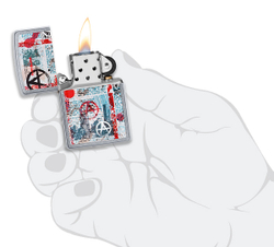 Зажигалка ZIPPO Anarchy Design 49662