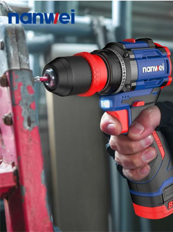 Дрель - шуруповерт NANWEI NW-D8169P с набором из 4 х насадок