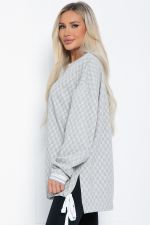 Свитшот Мания (серый) Б12369-1 LT Collection