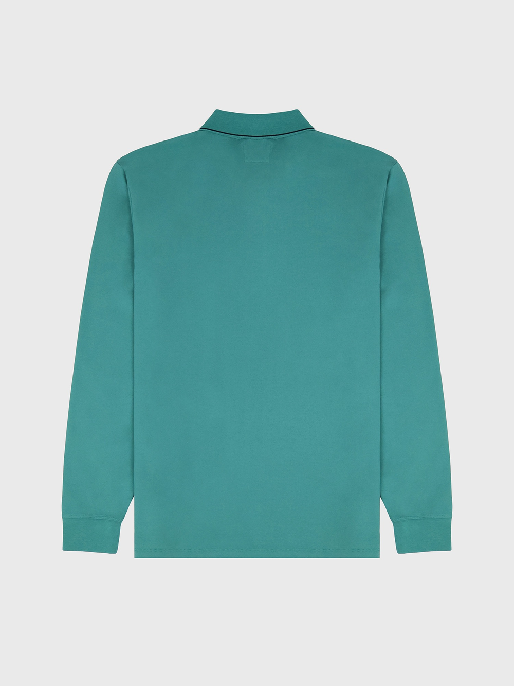 Поло с длинным рукавом C.P. Company Stretch Piquet Line Frosty Green