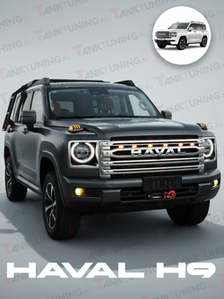 Haval H9 ДХО/поворотники на капот