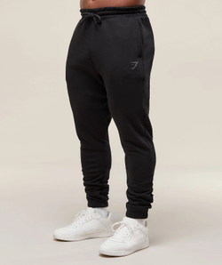 Штаны GYMSHARK Power Wordmark Joggers Black