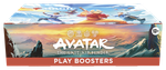 Дисплей игровых бустеров выпуска Avatar: The Last Airbender (на английском языке)