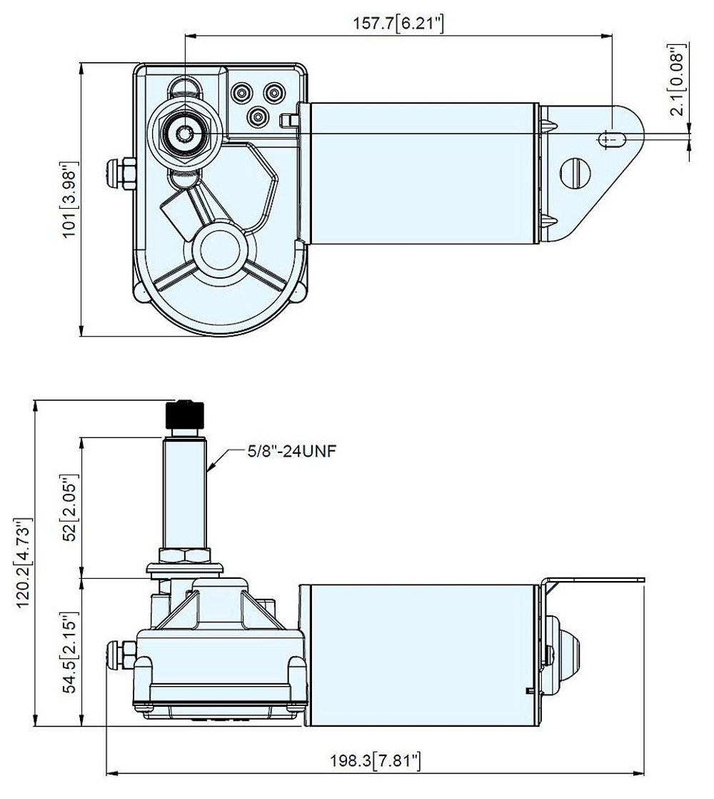 Электропривод стеклоочистителя ТМС-902, 12 В (10006043)