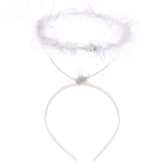 Ободок карнавальный «Ангелочек», белый