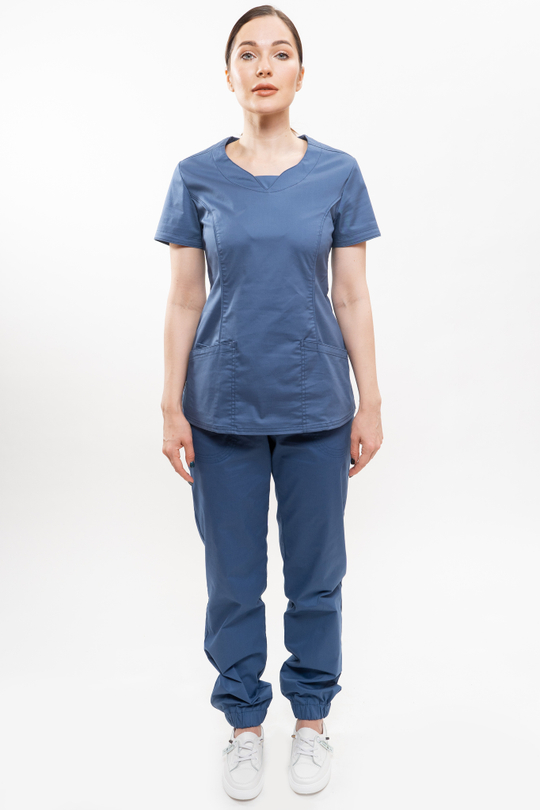 Медицинский топ Доктор Чехов арт. 5140 Navy