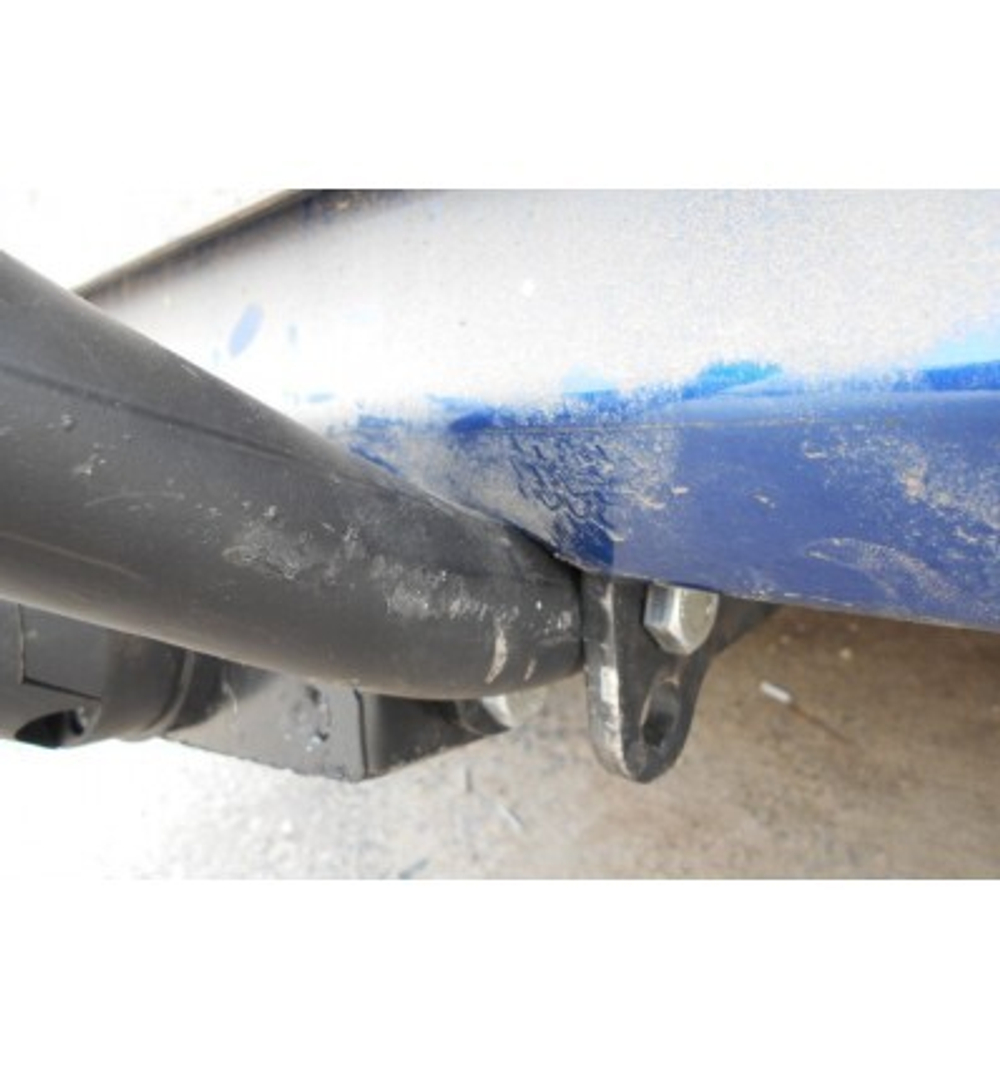 Фаркоп Трейлер 7240 на Hyundai Solaris (4/5dr.) седан/хэтчбек 2010-2015гг./Kia Rio III (4dr.) седан 2011г.-(паспорт и сертификат в комплекте)(без электрики)