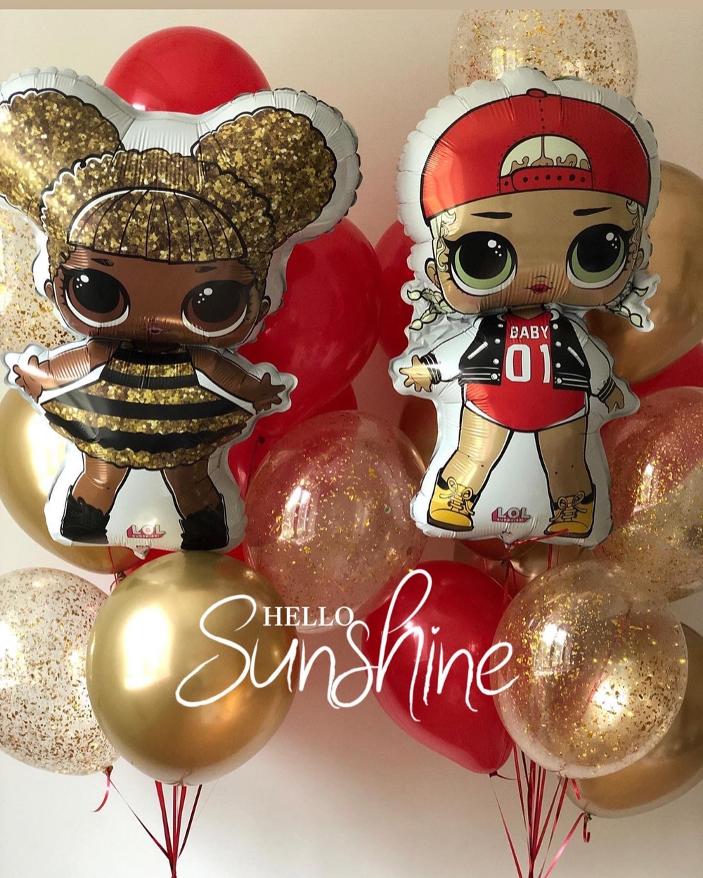 Набор шаров Красная Лол