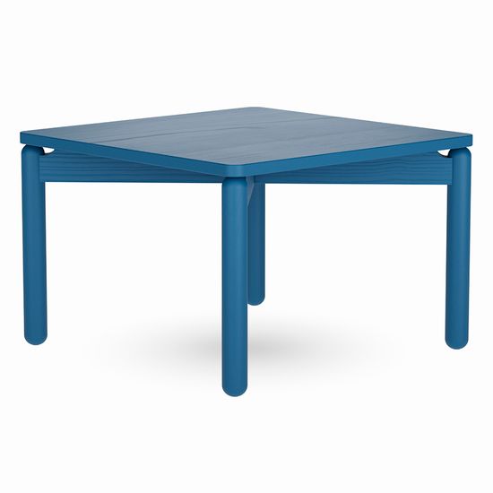 Столик кофейный saga, 60х60 см, синий