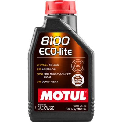 MOTUL 8100 ECO-LITE 0W20 (1л) VN синтетическое моторное масло
