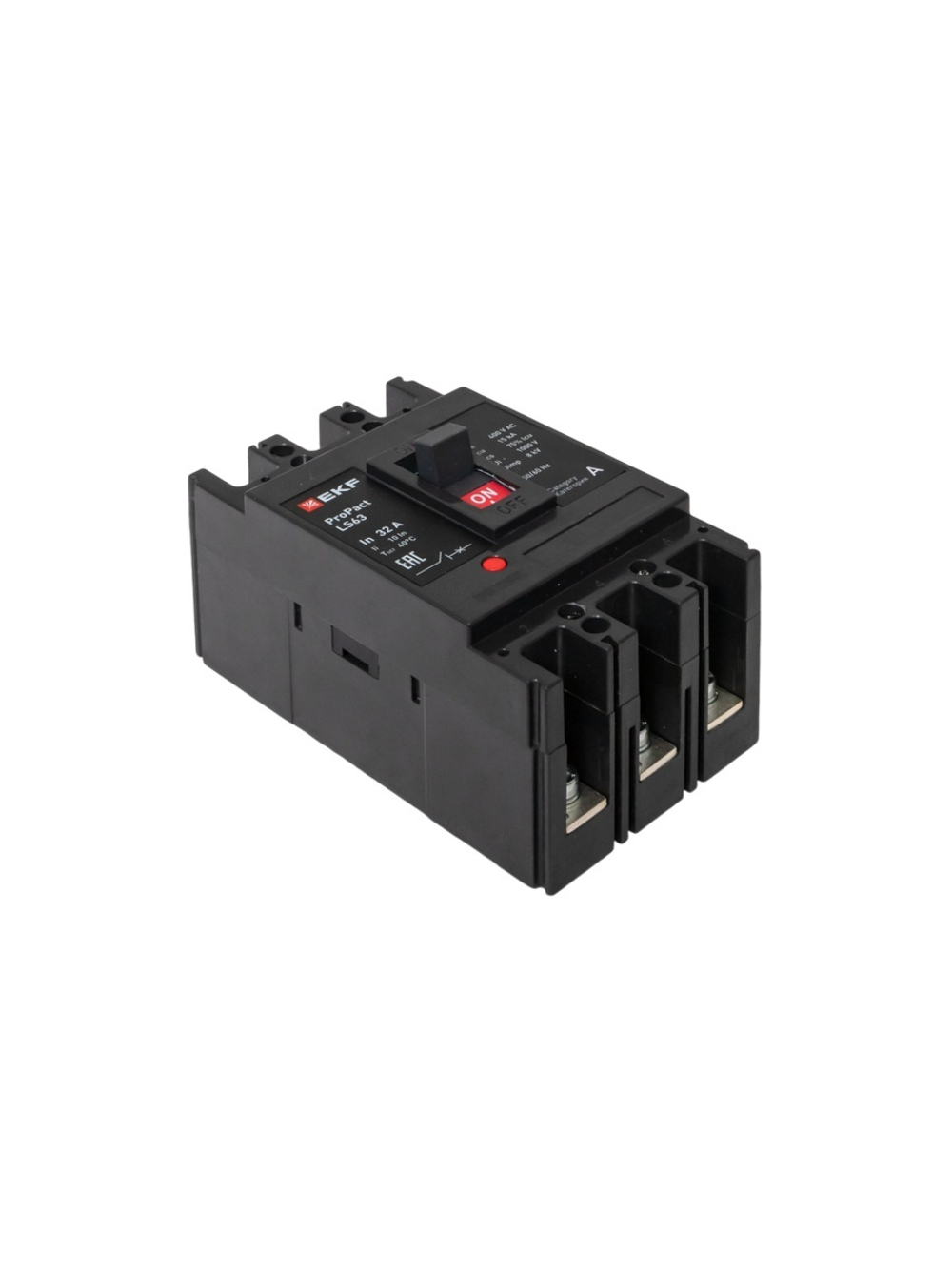 Выключатель автоматический 3п 32А 15кА LS63 ProPact EKF mccb-63-15-3-32-ls