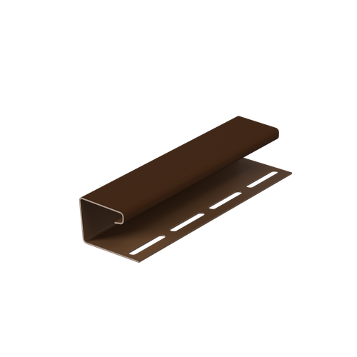 Premium j-профиль 16 мм, каштан