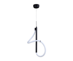 08040-1A,19(4000K) Подвес Далия черный Led 24W