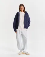 Худи Bruler d'Amour Zip Logo de base 01 Navy