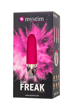 Вибратор Mystim Sleak Freak силикон, красный, 14,5 см