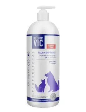 Doctor Vic Бальзам-кондиционер от колтунов для кошек и собак, 200мл