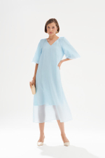 51743 Платье женское (голубой)