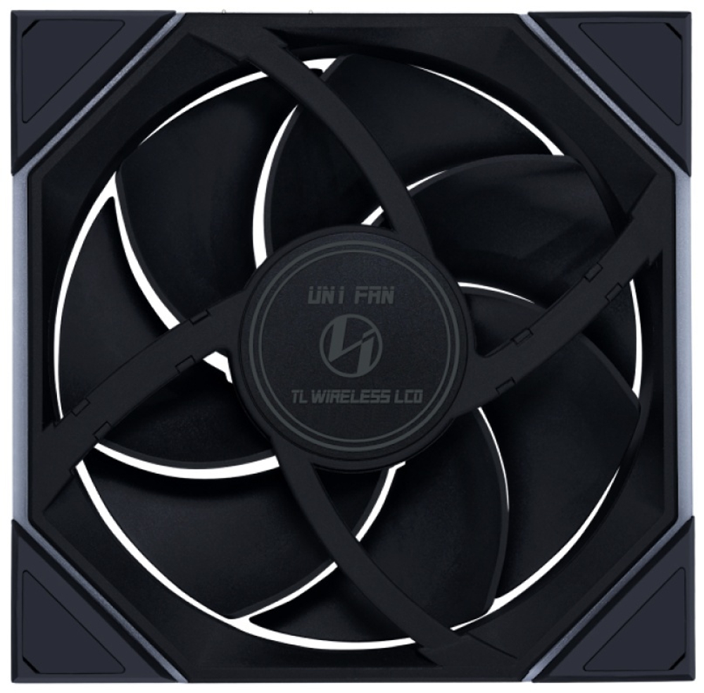 Вентилятор LIAN LI Вентилятор для корпуса Lian Li UNI FAN TL140 LCD Wireless 140mm RGB Black G99.14TLLCD1W1B.00