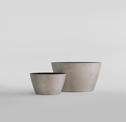 Кашпо, коллекция Concrete, форма BOWL