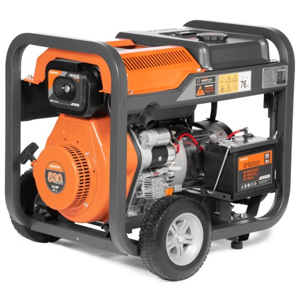 Генератор дизельный с воздушным охлаждением DAEWOO DDAE  9000DXE-3 открытая DDAE 9000DXE-3 (2024)