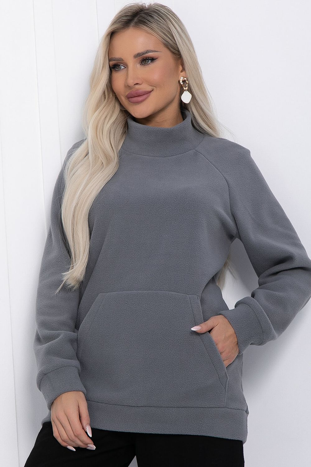 Кофта Зимний бум (серая) Б12266-12 LT Collection