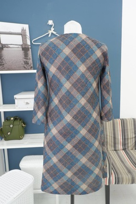 Платье DENIZA в клетку 46 размер, новое