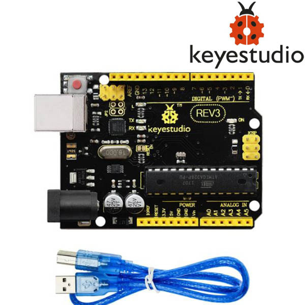 Контроллер REV3 ATmega328P - Keyestudio