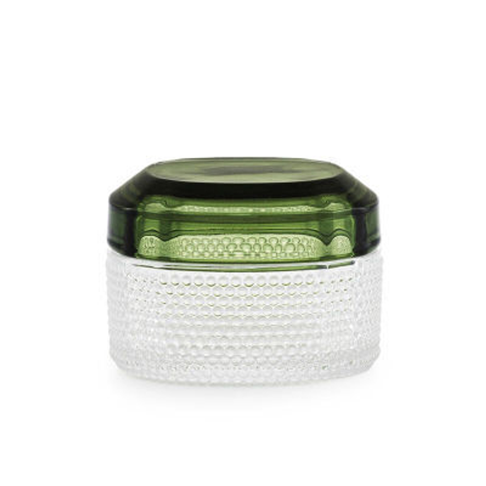 Шкатулка Cloyd CHASSE Box / шир. 9 см - зелен. стекло (арт.50013)