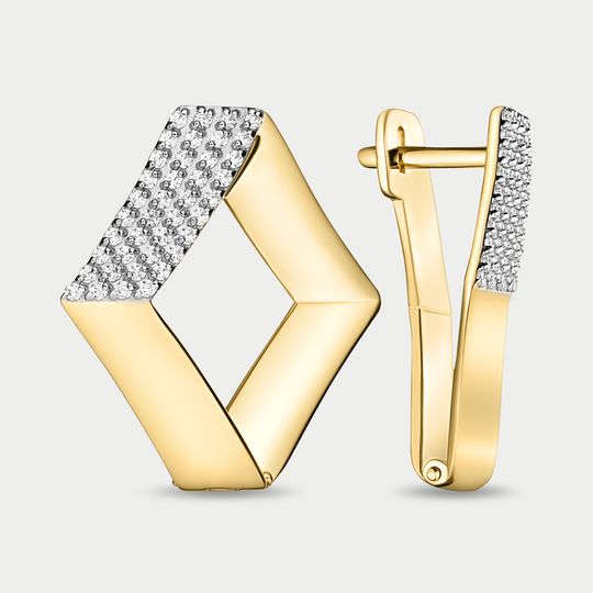 Серьги золотые