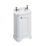Тумба с раковиной Burlington Classic 51 белая матовая