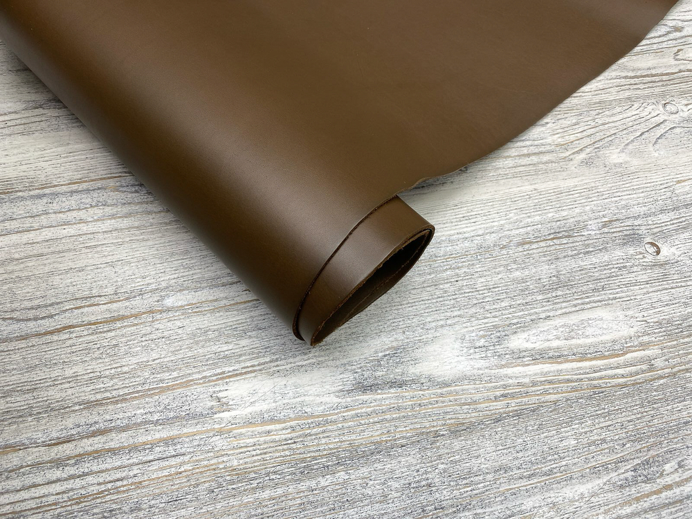 Vacchetta Prima Bastion Brown (2,2-2,4мм), цв Оливковый, натуральная кожа
