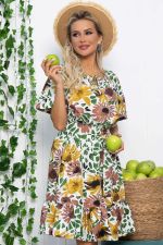 Платье Алания НЬЮ (цветы) П13627-10М LT Collection