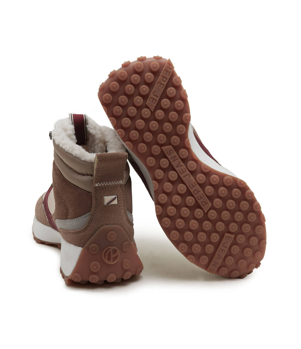 Утепленные кроссовки LUCKY TRECK Pepe Jeans London - бежевый(PLS31516)