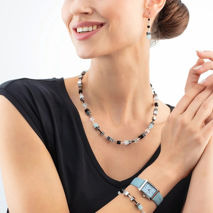 Колье Coeur de Lion Soft Aqua 2838/10-2027